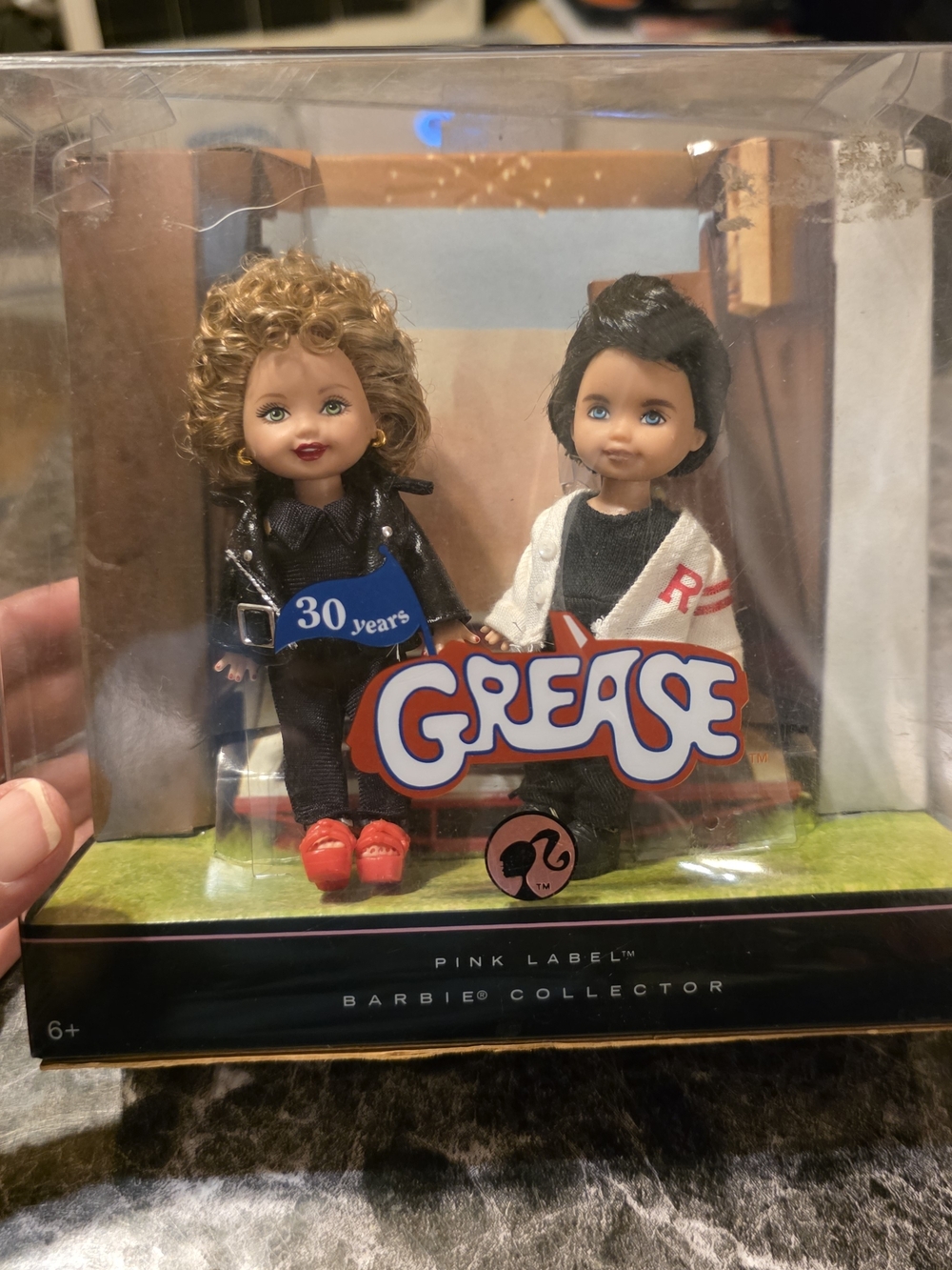 Barbie Pink Label Grease 30th Anniversary Doll Set - Black, White, Red